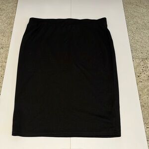 Cotton on Long Black Skirt with Elastic Waist